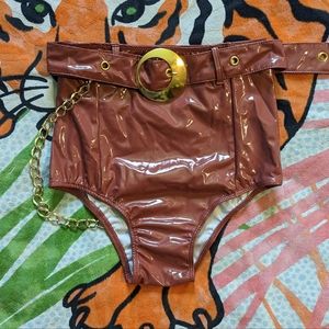 🤠 RARE EastnWest Label Chain Belt High Waist Festival Bottoms 🤠